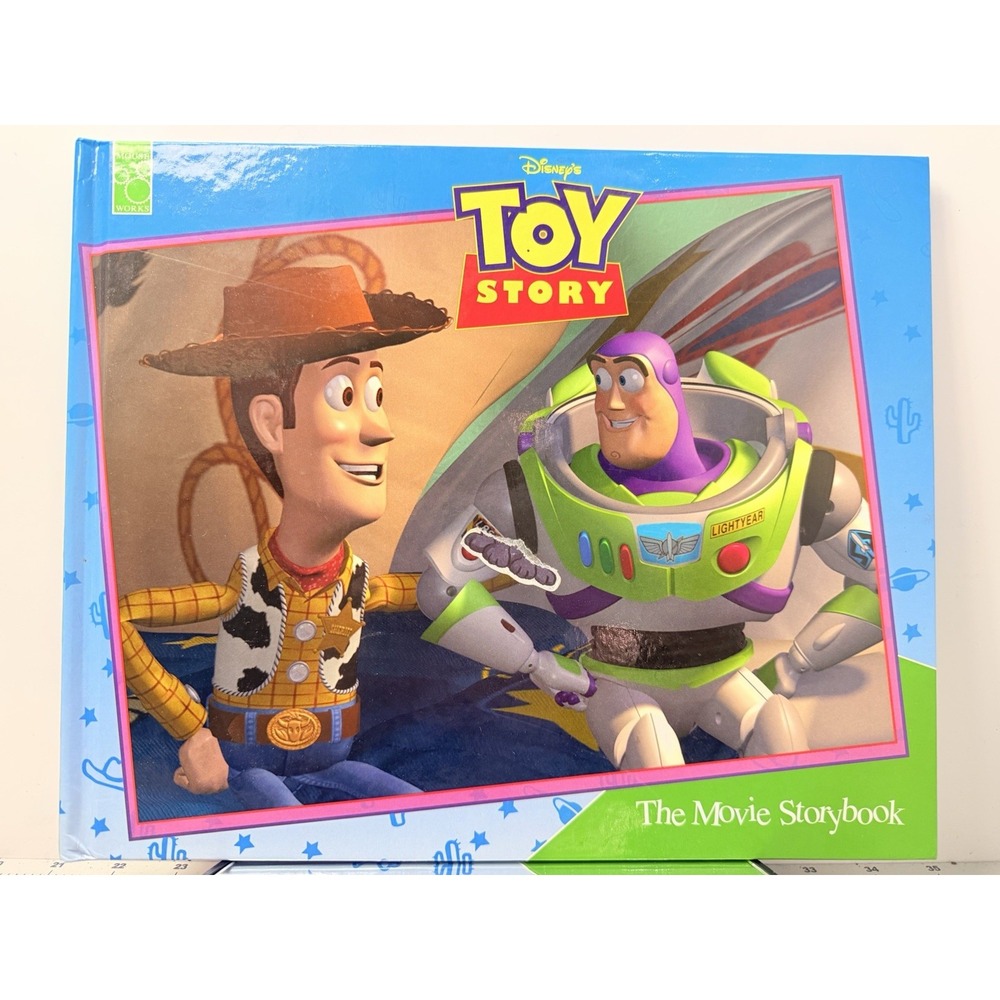 Toy Story The Movie Storybook (1996) Disney Mouse Works Hardcover Book